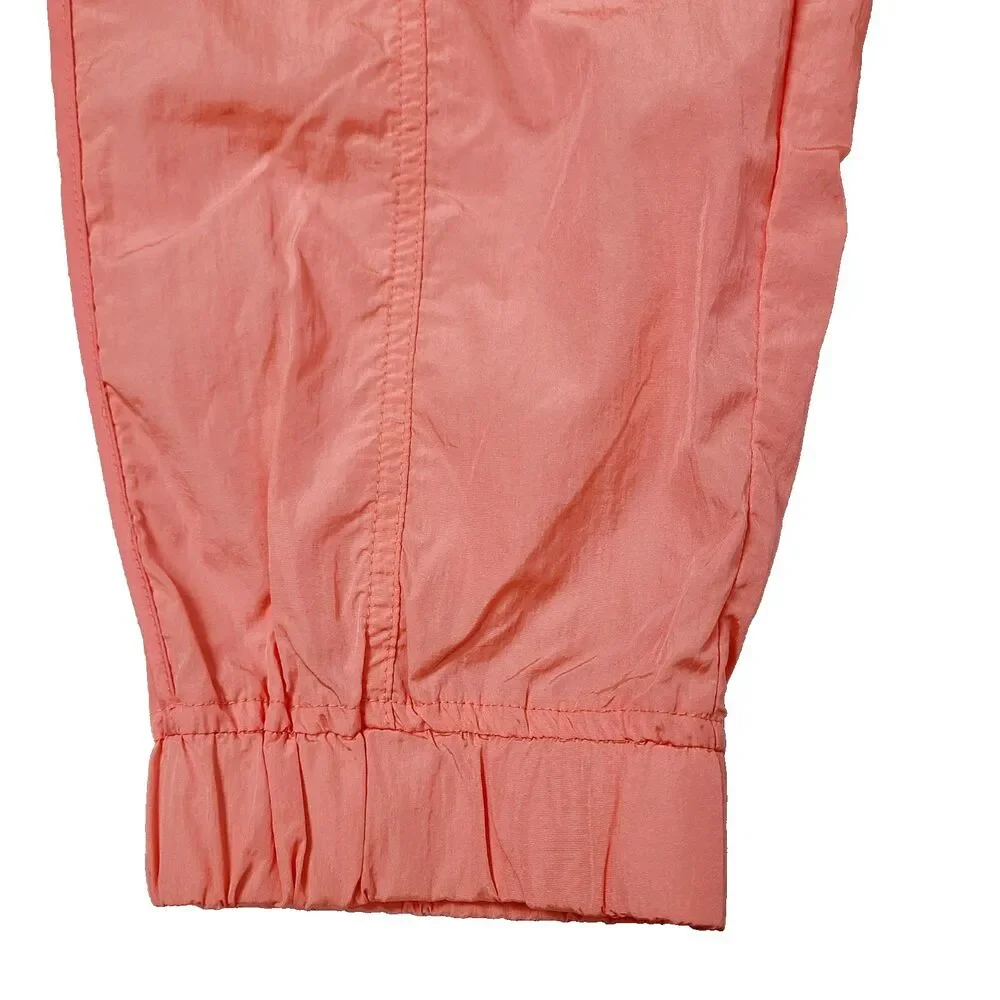 NWOT Free People Movement The Way Home Jogger Pant S Orange Nylon Pull-On Pocket